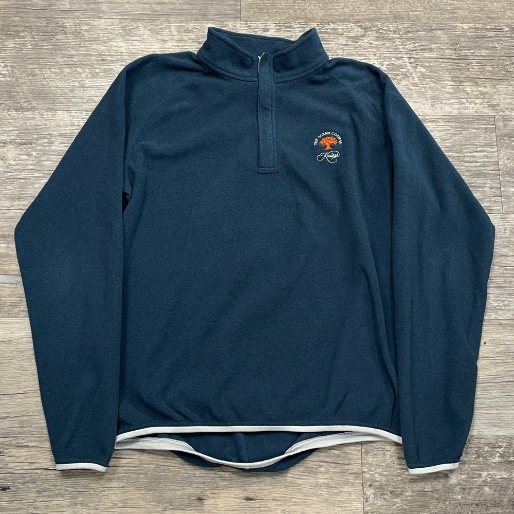 Peter Millar Fleece Quarter Zip Long Sleeve